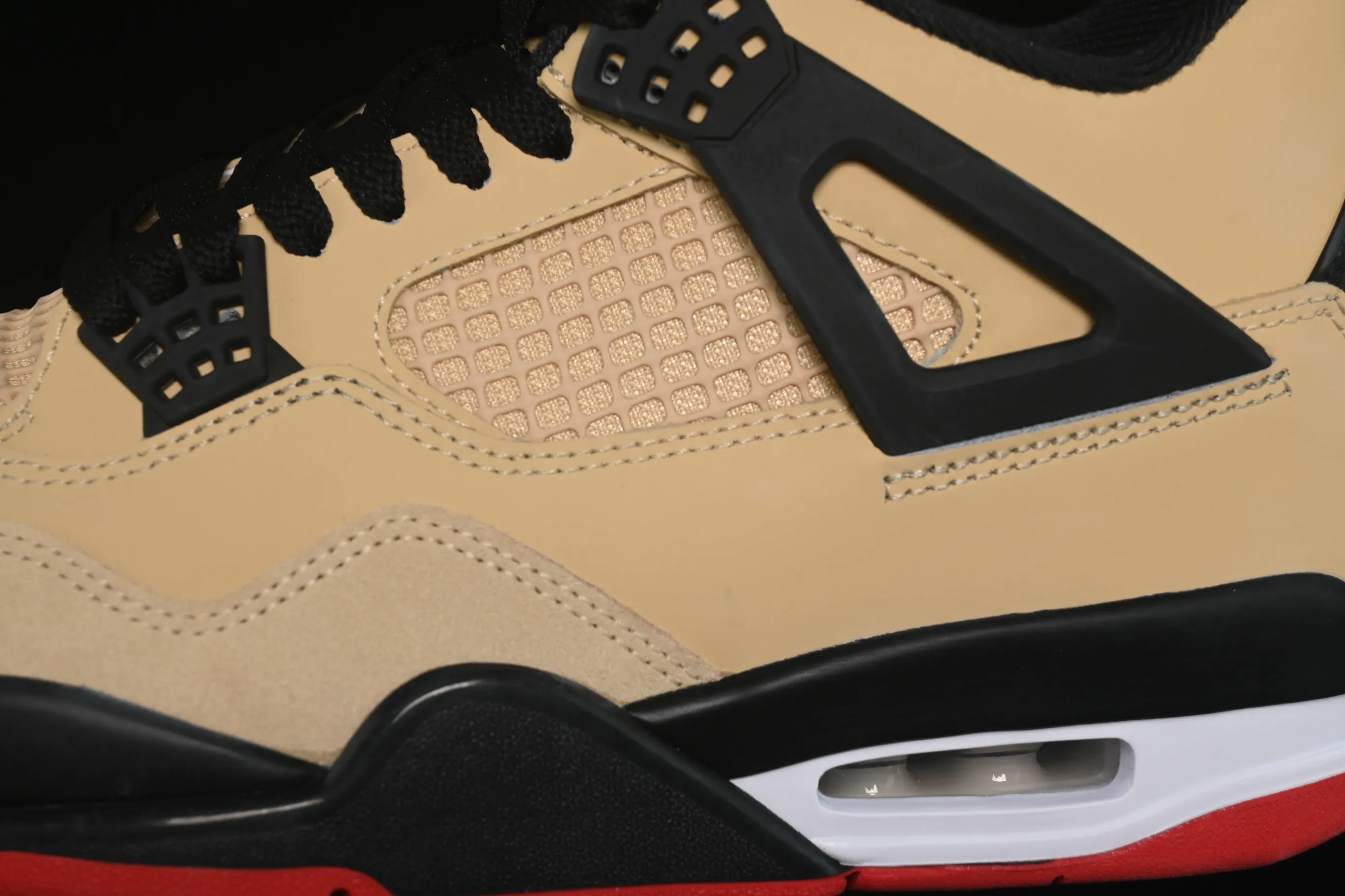 All categories Air Jordan Jordan series basketball shoes Air Jordan 4 Air Jordan 4 Retro "Pizza" AJ4 Joe 4 Pizza Brown IH2094-200
